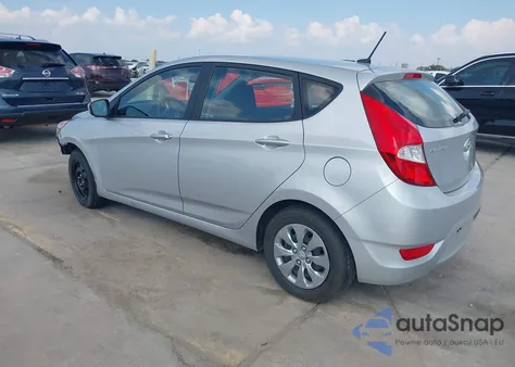 2017 Hyundai Accent Se z USA, uszkodzony, nr VIN KMHCT5AE1HU349406